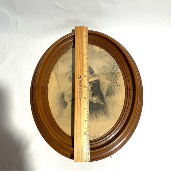 Vintage Wood Frame Victorian print - Picture 7 of 8